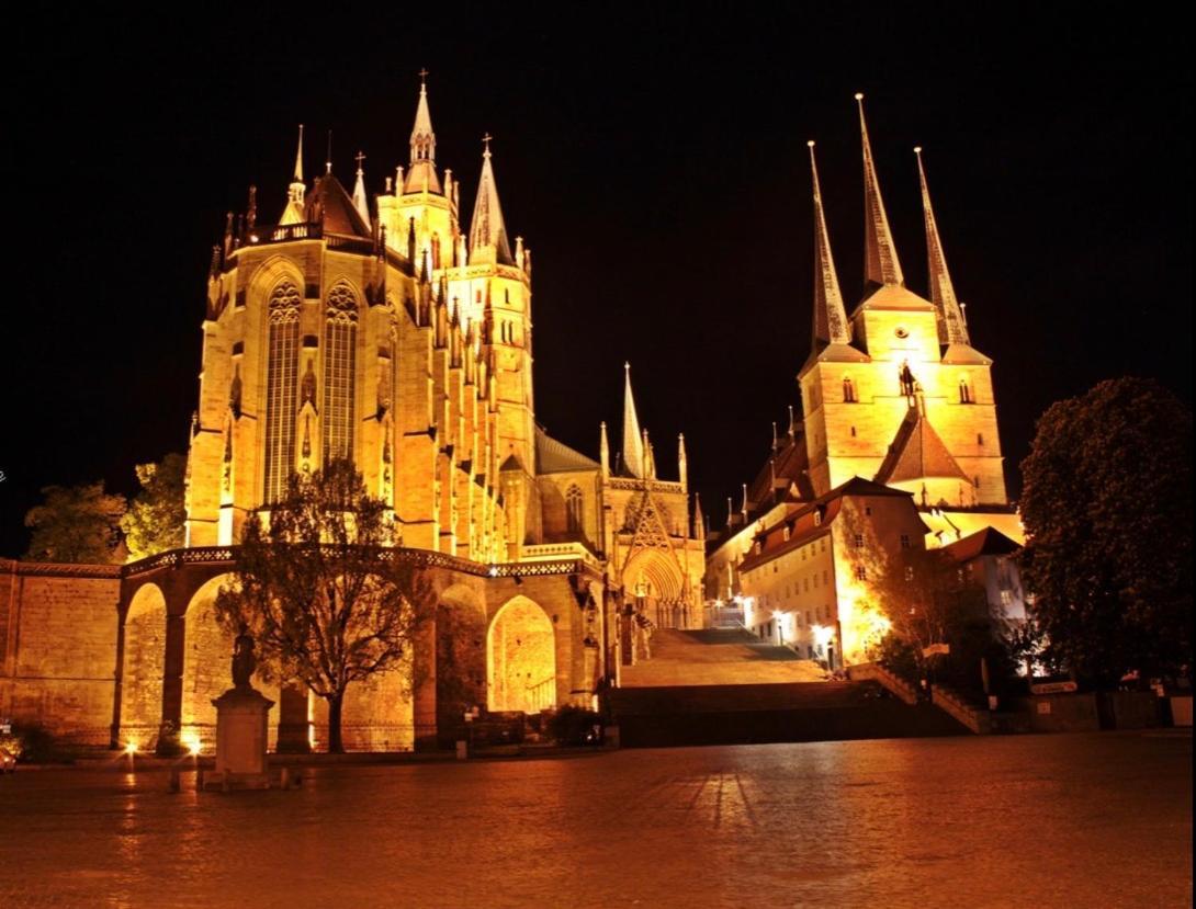 Markthof Am Dom Erfurt Buitenkant foto